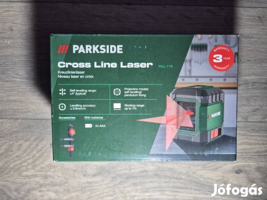 Parkside keresztvonalas lézer Pkll 7 F5