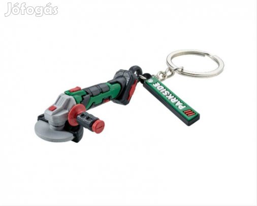 Parkside kulcstartók, 4 féle: flex, bontókalapács, fúrógép, láncfűrész