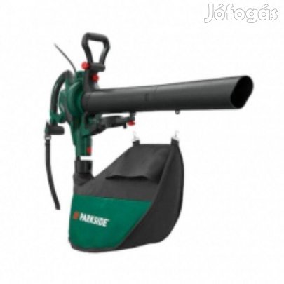 Parkside lombszívó, lombfúvó, elektromos szabályozható fordulatú, 3000