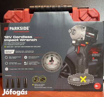 Parkside performance Ppdssa 12 A1 350Nm ütvecsavarozó