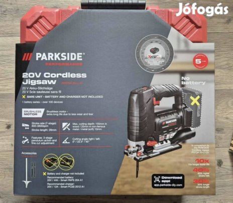 Parkside performance akkus szúrófűrész 