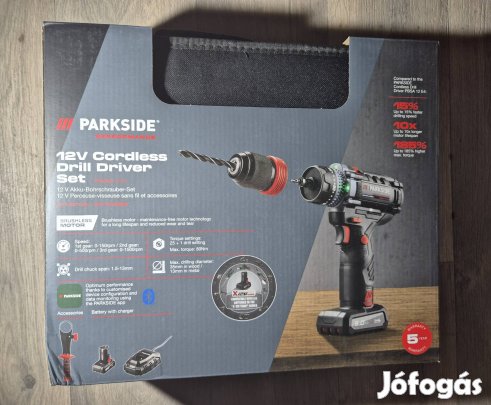 Parkside performance fúró-csavarozó 80Nm