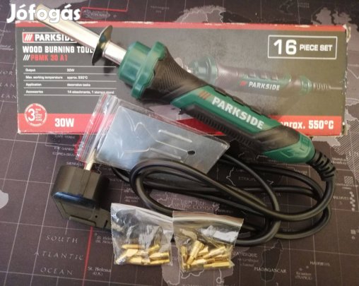 Parkside pirográf készlet