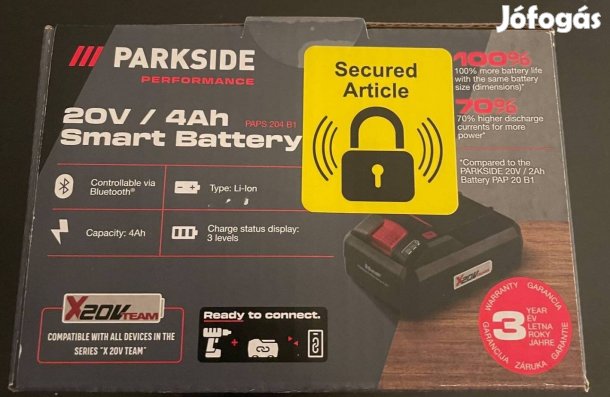 Parkside smart 20v 4ah akku!