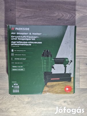 Parkside sűrített levegős tűzőgép, szögbelövő PDT 40 F4