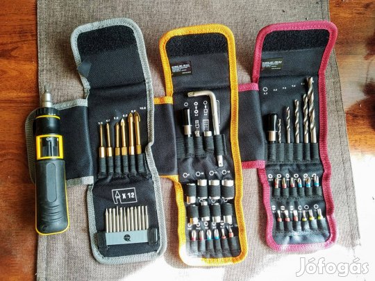 Parkside szerszám készletek Fúró BIT Speciális Többféle újak övre