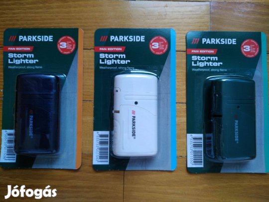 Parkside új öngyújtó vihargyújtó jetflame 3 színben fekete-fehér-zöld