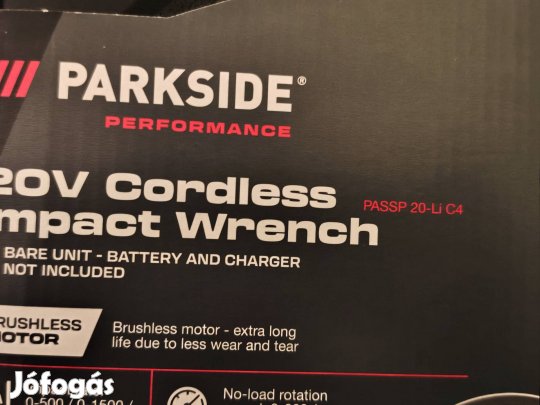 Parkside ütvecsavarozó, kerékkulcs