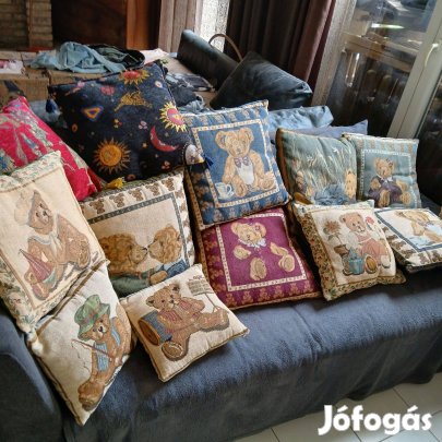 Párna dísz maci mackó