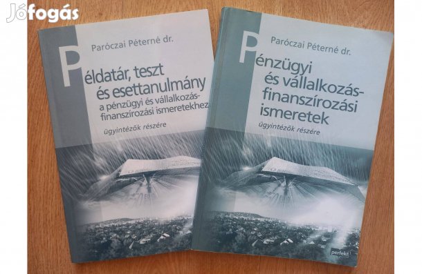 Paróczai: Pénzügyi és vállakozás-finanszirozási ismeretek és példatár