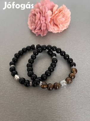 Páros ásványkarkötő