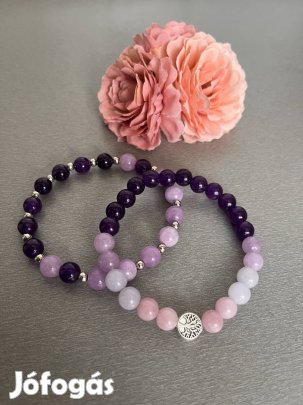 Páros ásványkarkötő