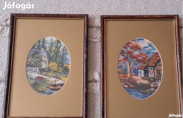 Páros gobelin keretben