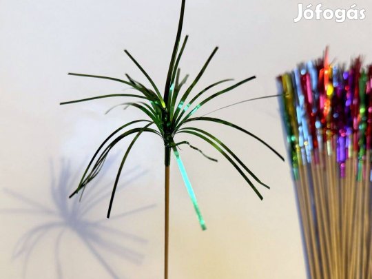 Party koktél pálma - 48 db parti koktéldíszítő pálcika színes pálma