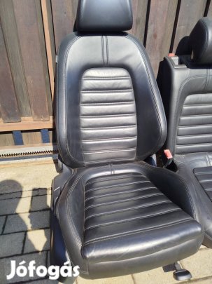 Passat B6 kombi fekete bőr ülés szett Belső 