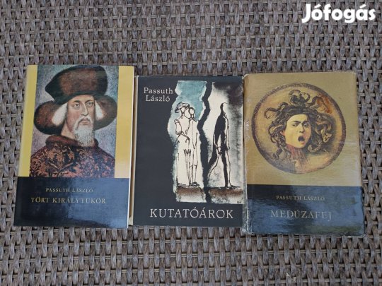 Passuth László könyvcsomag / 3 db könyv