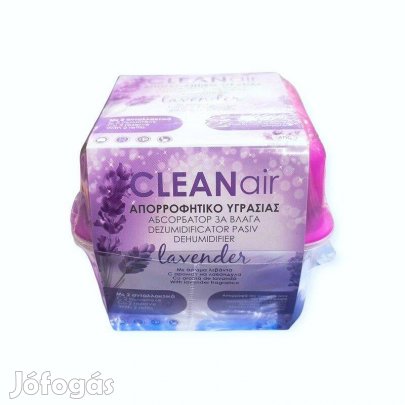 Passzív páramentesítő levendula illattal dobozban 400 g