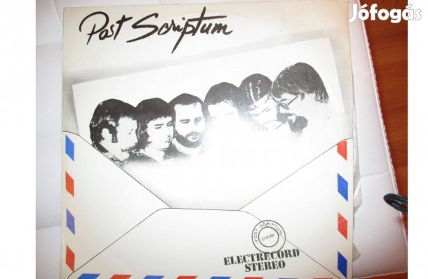 Past Scriptum bakelit hanglemez eladó