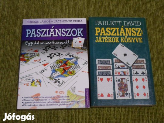 Pasziánszok - Egyedül se unatkozzunk! + Pasziánszjátékok könyve
