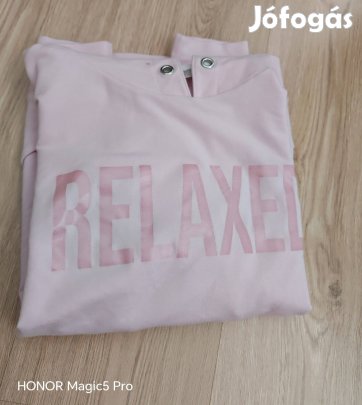 Pasztell pamut női sportos pulcsi