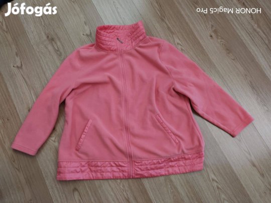 Pasztellpink női polárfelső XXL