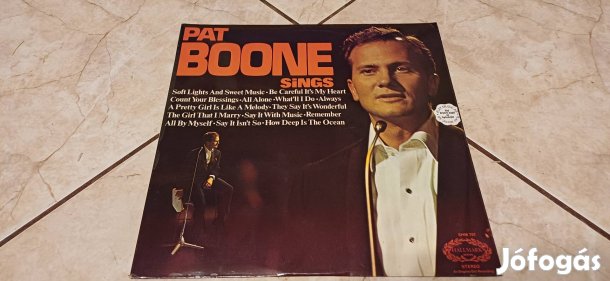 Pat Boone bakelit hanglemez
