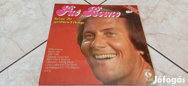 Pat Boone bakelit hanglemez