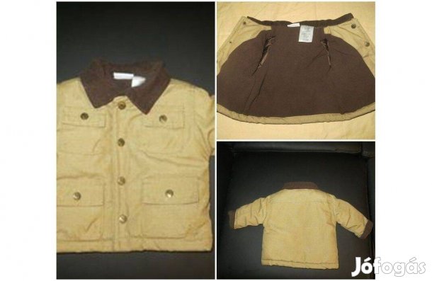 Patentos kabátka dzseki 3-6 hó 62 - 68 cm Baby Rebels