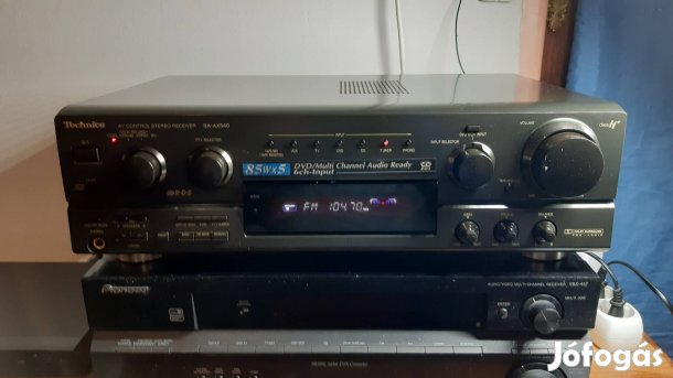 Patika Technics SA-AX540 rádió sztereó házimozi erősítő 5×85W