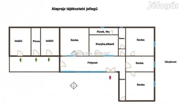 Pátkai eladó 80 nm-es ház