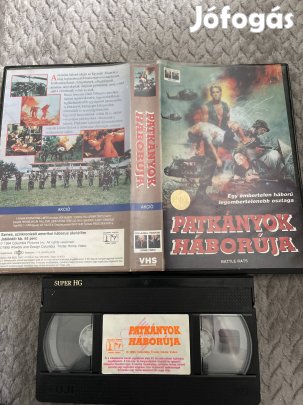 Patkányok háborúja vhs nagytok akció
