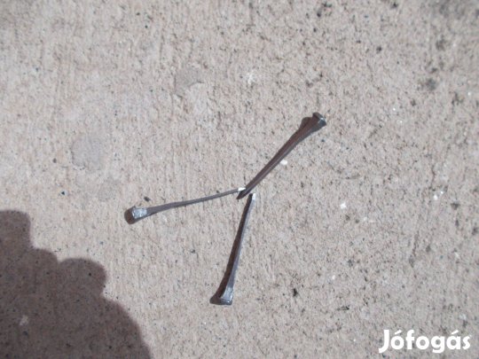 Patkószeg 2-es, 55 mm-er, hazai, ( Salgótarján )