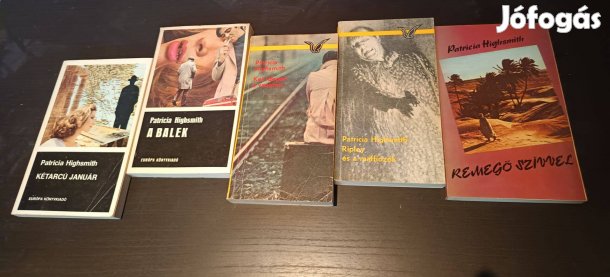Patricia Highsmith könyvcsomag / 6 db könyv