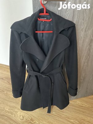 Patrizia Pepe fekete szövetkabat