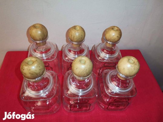 Patron Tequila műanyag átlátszó ivópohár palack szuvenír levehető fels