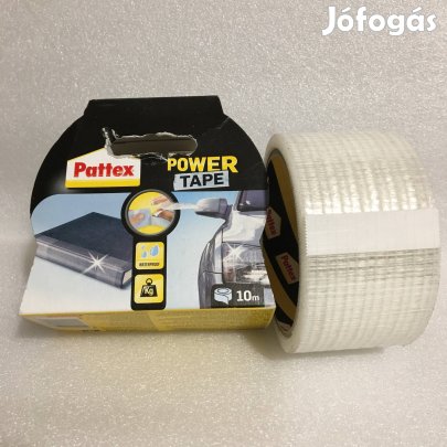 Pattex Powertape Átlátszó ragasztószalag 10m vízálló Időjárásálló