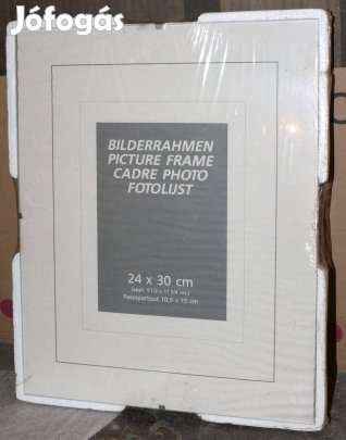Pattintós rendszerű képtartó, üveggel, új, eladó!