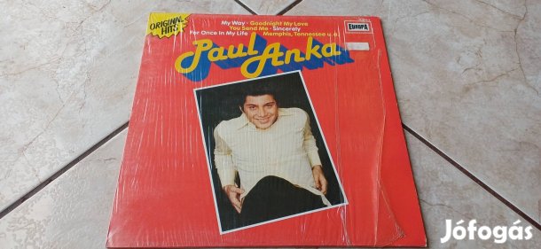Paul Anka bakelit hanglemez