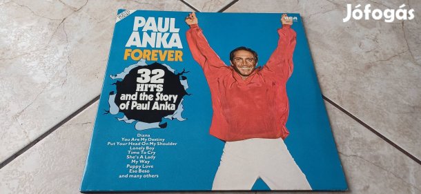 Paul Anka dupla bakelit hanglemez