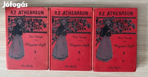 Paul Bourget - Végzetes idyll 1-3. - könyvcsomag