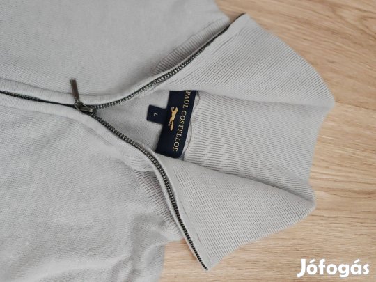 Paul Costelloe biopamut férfi pulóver