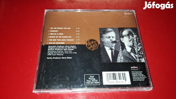 Paul Desmond Gerry Mulligan Two of Mind Cd 1996 Jazz