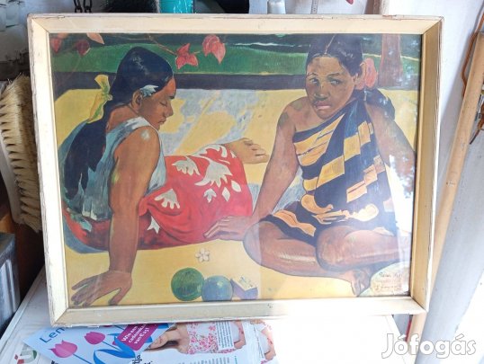 Paul Ganguin Tahiti nők replika