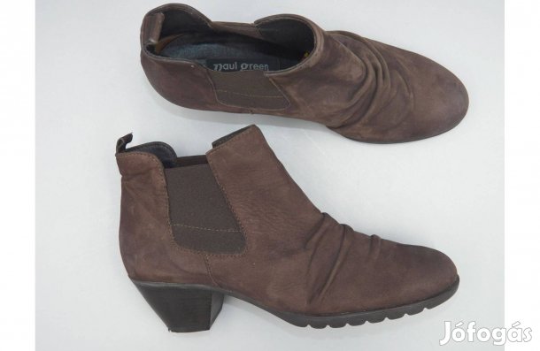 Paul Green kívül-belül valódi bőr bokacsizma, 36,5 -ös