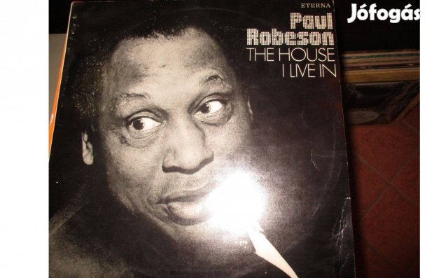 Paul Robeson bakelit hanglemez eladó