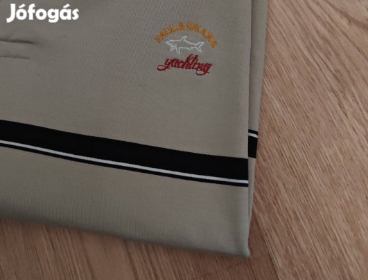 Paul&Shark férfi sportos pamut pulóver L