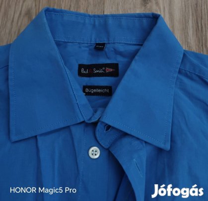 Paul Smith vasaláskönnyített pamut férfi ing 44