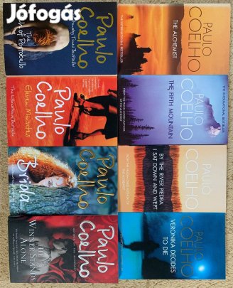 Paulo Coelho angol nyelvű könyvcsomag (8 db köny)