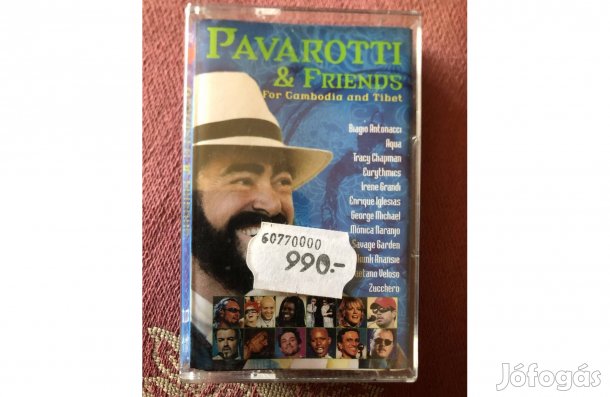 Pavarotti & Friends kazetta 1800 Ft