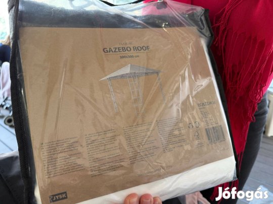 Pavilon tető 3x3m